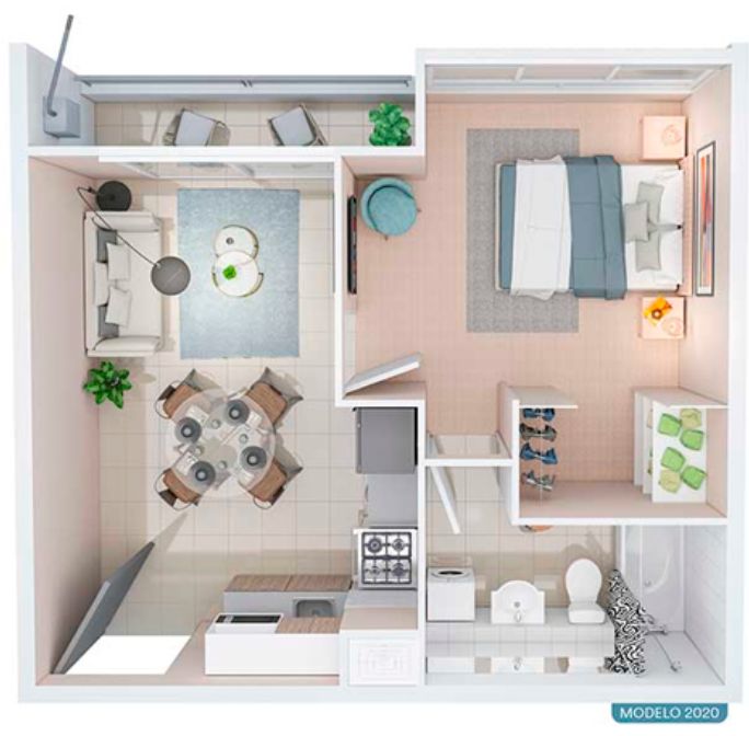 Plano 1D-1B — Jardines de Alvarado