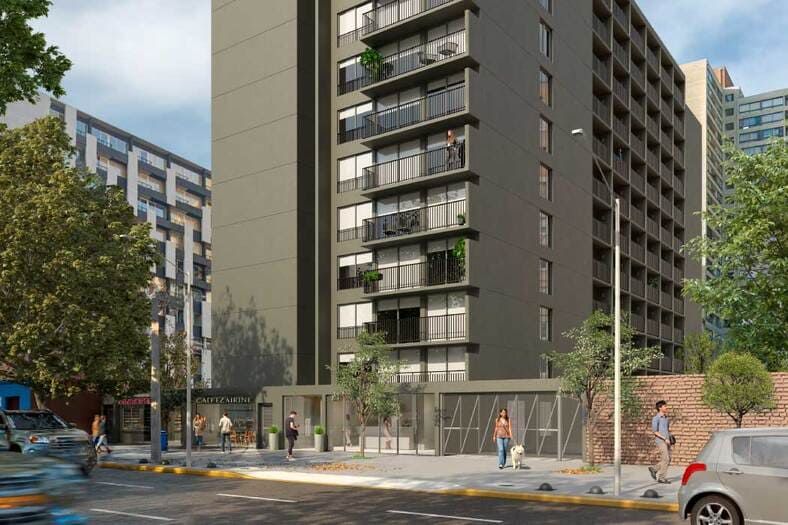 Departamento 36m² en venta en Estación Central · UF 2.773