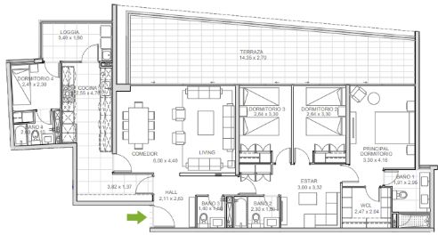 Plano 4D-4B — Verdece II