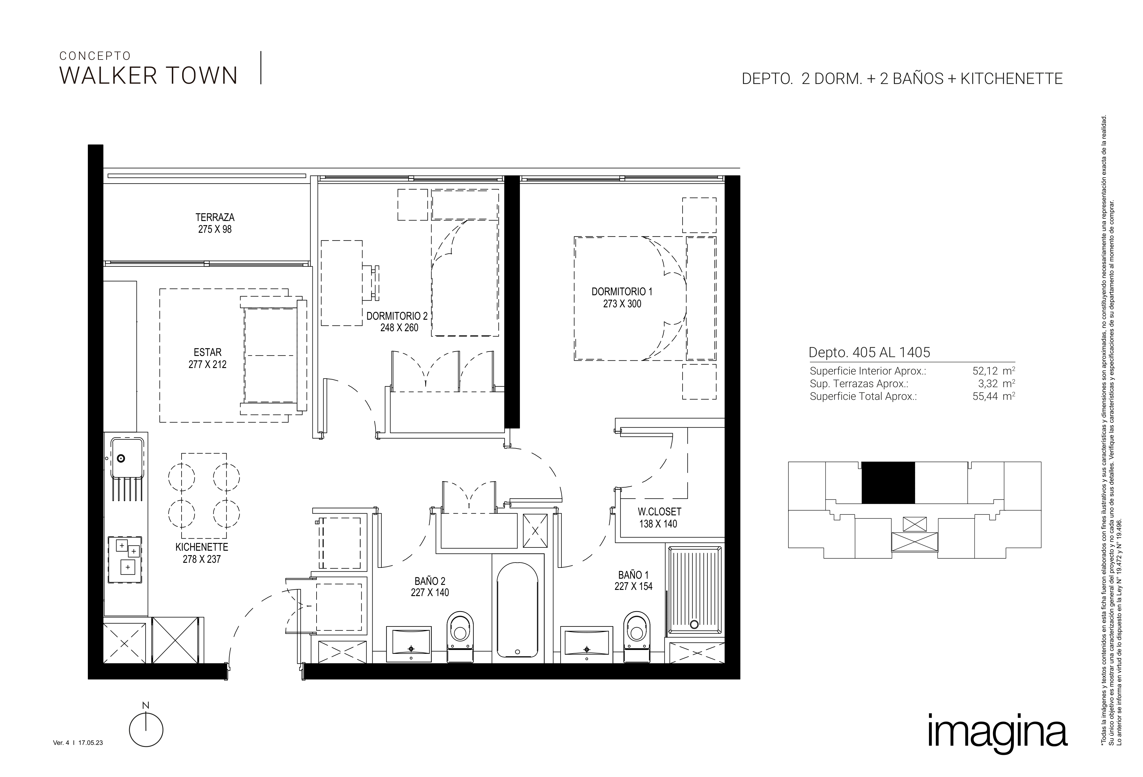 Plano 2D-2B — Walker Town